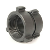 4" NPSH Female (Swivel) x 3-1/2" NH (NST) Female (Rigid) Aluminum Fire Adapter:The Fire Hose Store