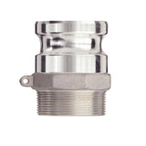 6" Camlock Male x 6" NPT Male Adapter (Aluminum):FireHoseSupply.com