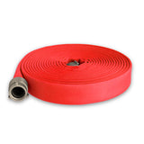 3" Red Fire Hose Double Jacket
