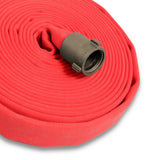3" Red Fire Hose Double Jacket