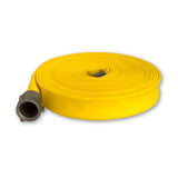 1" Inch Wildland Fire Hose (Aluminum Pipe Fittings) Yellow