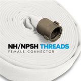4" Inch Double Jacket Fire Hose:FireHoseSupply.com