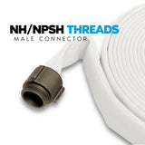 4" Inch Double Jacket Fire Hose:FireHoseSupply.com