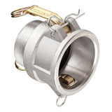3" Camlock Female x  3" NPT Male Adapter (Aluminum):FireHoseSupply.com