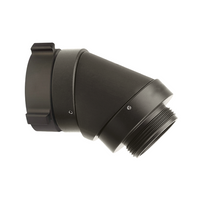 45 Degree Elbow Threaded Female x Male Aluminum