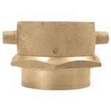 4" NPT Female Pipe x 4" NST (NH) Female Swivel Hose Adapter