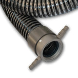 6" Black PVC Suction Hose NH (NST) Female Long Handle X NH (NST) Male