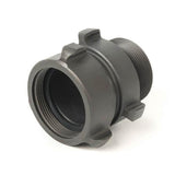 4.5" NH (NST) Female Swivel x 4" NH (NST) Male Aluminum Fire Adapter