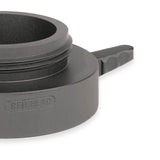 6" NPT Female (Rigid Long Handle) x 2.5" NPSH Male Adapter Aluminum