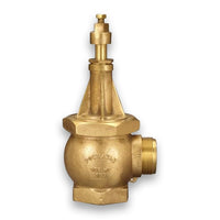 Brass Wharf Hydrant 4" NPT Female Inlet x 2-1/2" NH Male Outlet