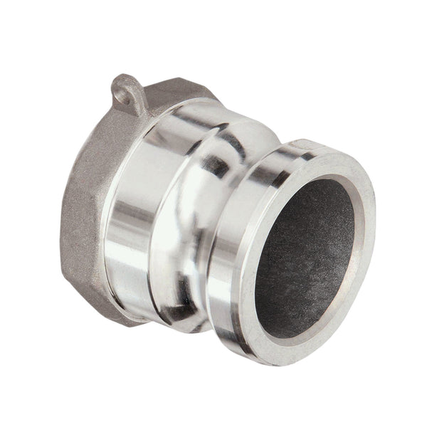 1/2 Inch Camlock Female To Male NPT Adapter - 304 Stainless Steel Hose Fitting A050SS304